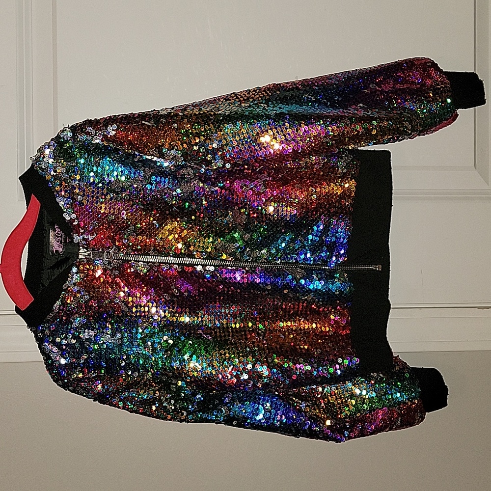 Girls Jojo Closet multicolor sequin jacket size 6